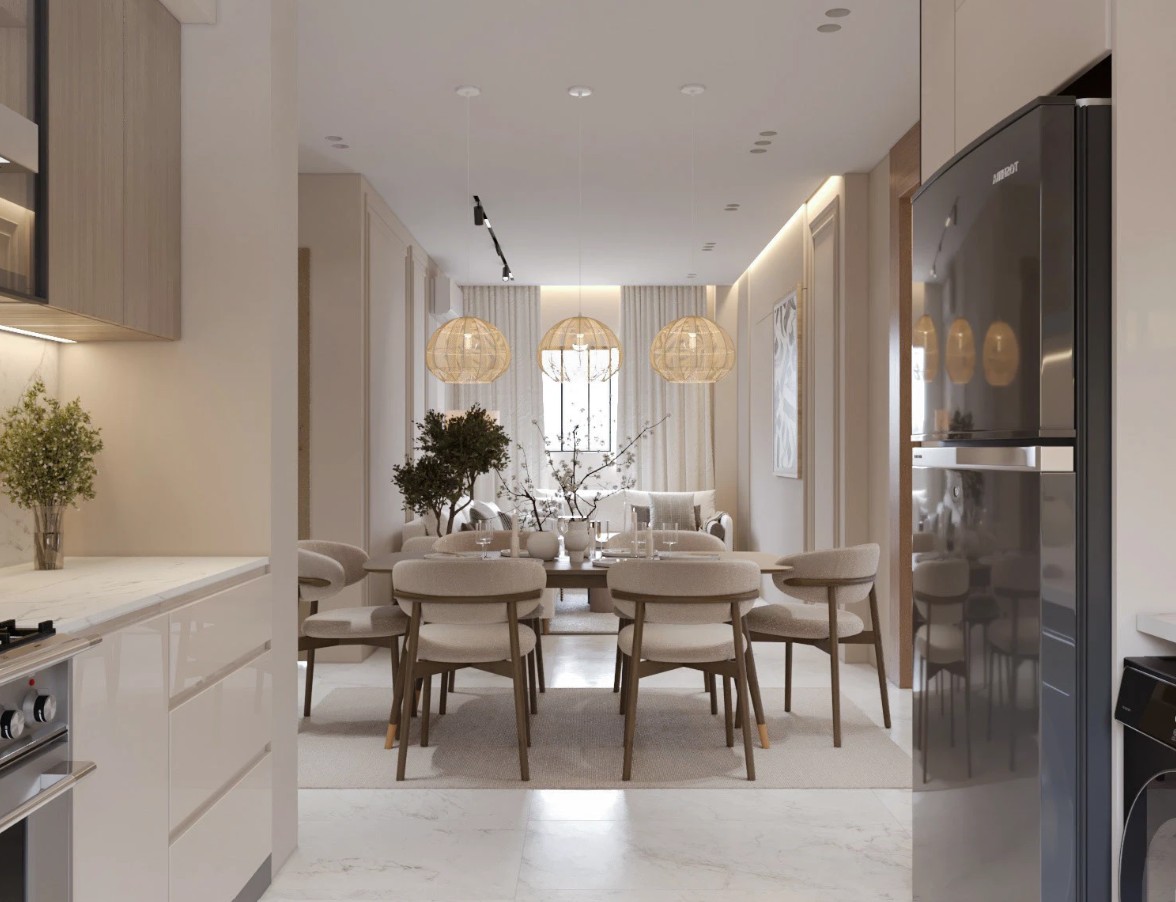 LIVING ROOM KITCHEN CHEMBUR SITE