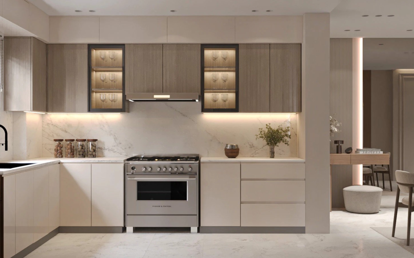LIVING ROOM KITCHEN CHEMBUR SITE - Image 3